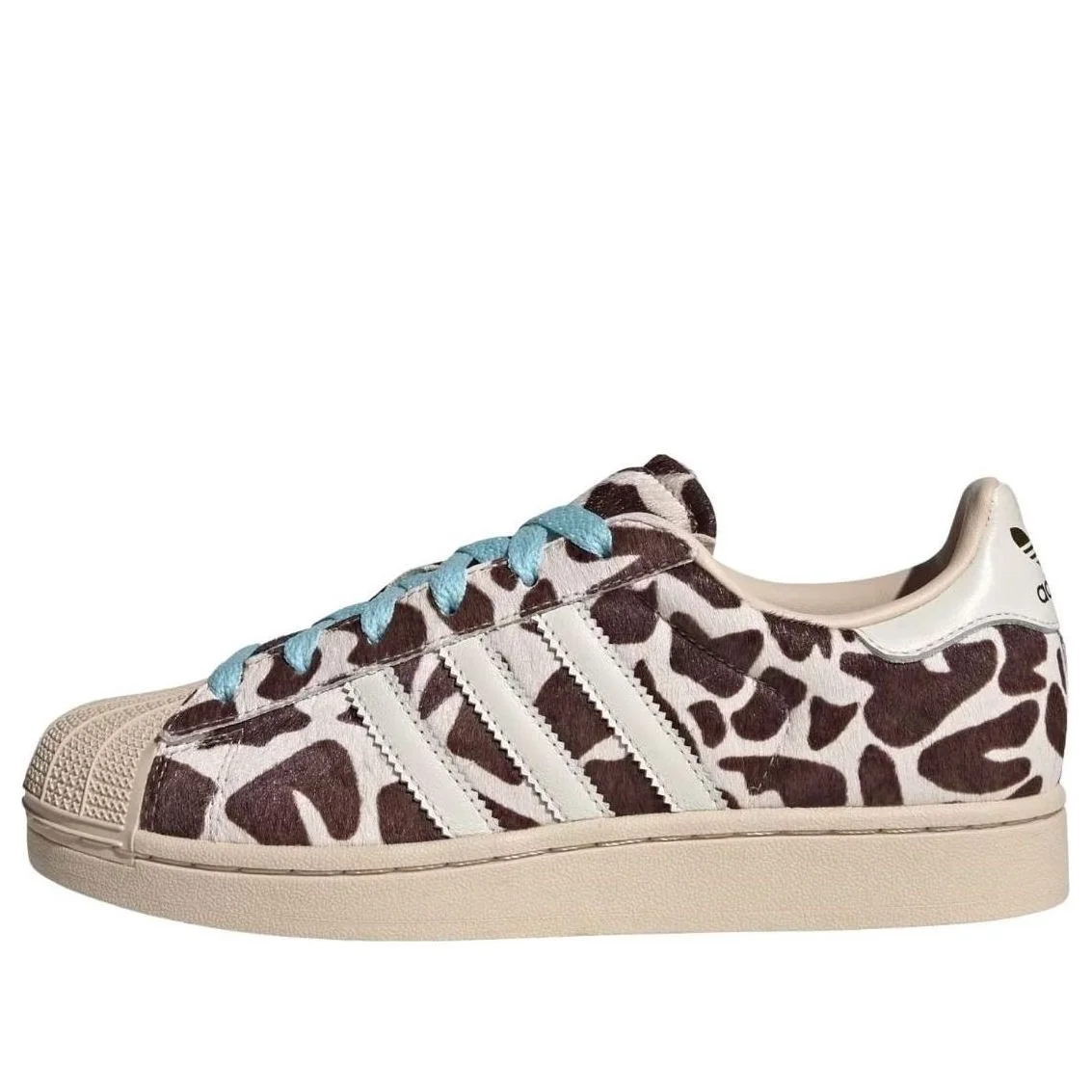 (WMNS) adidas Superstar II 'Giraffe Print Crystal Linen' KH9031 - 1