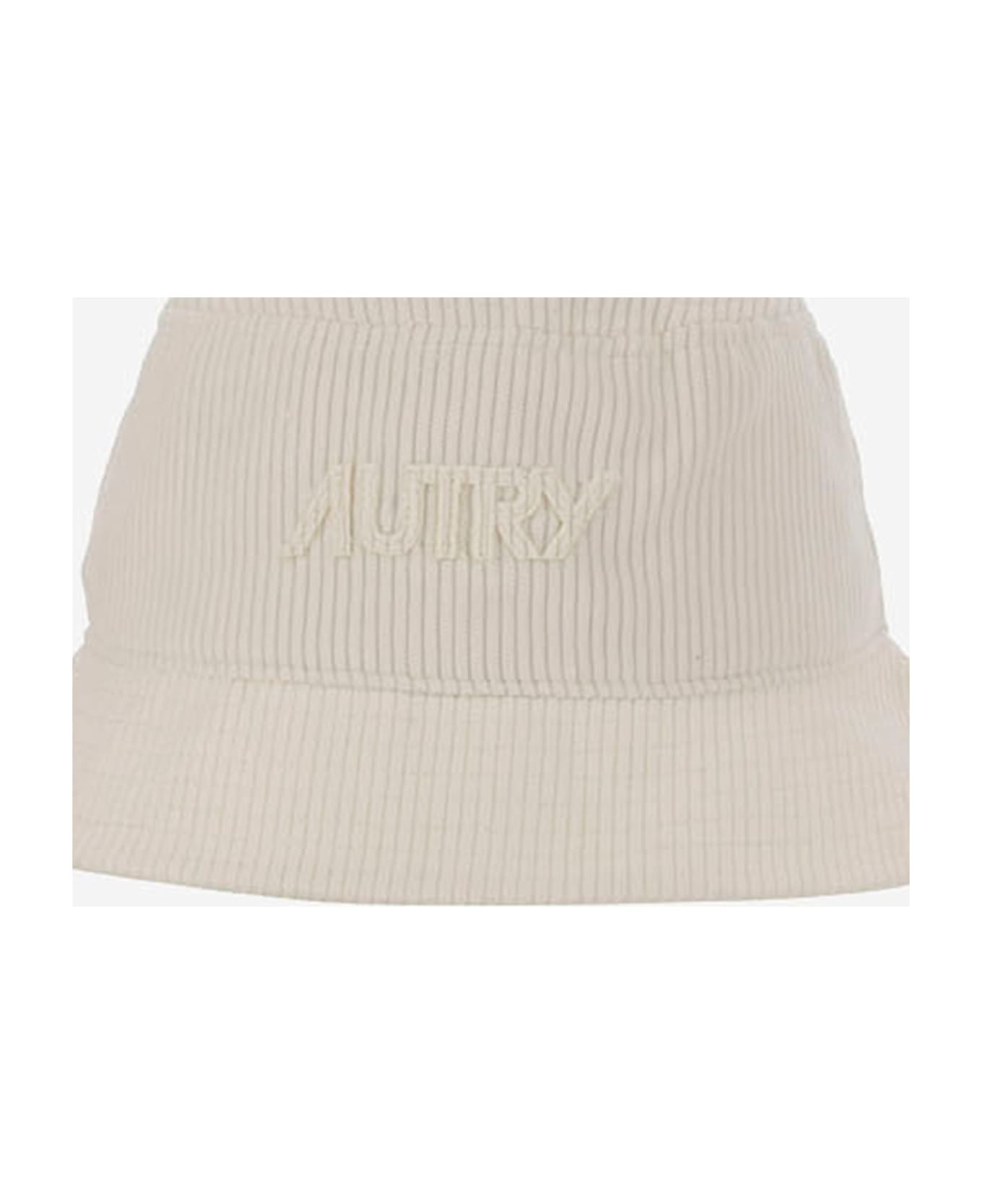 Velvet Bucket Hat With Logo - 4
