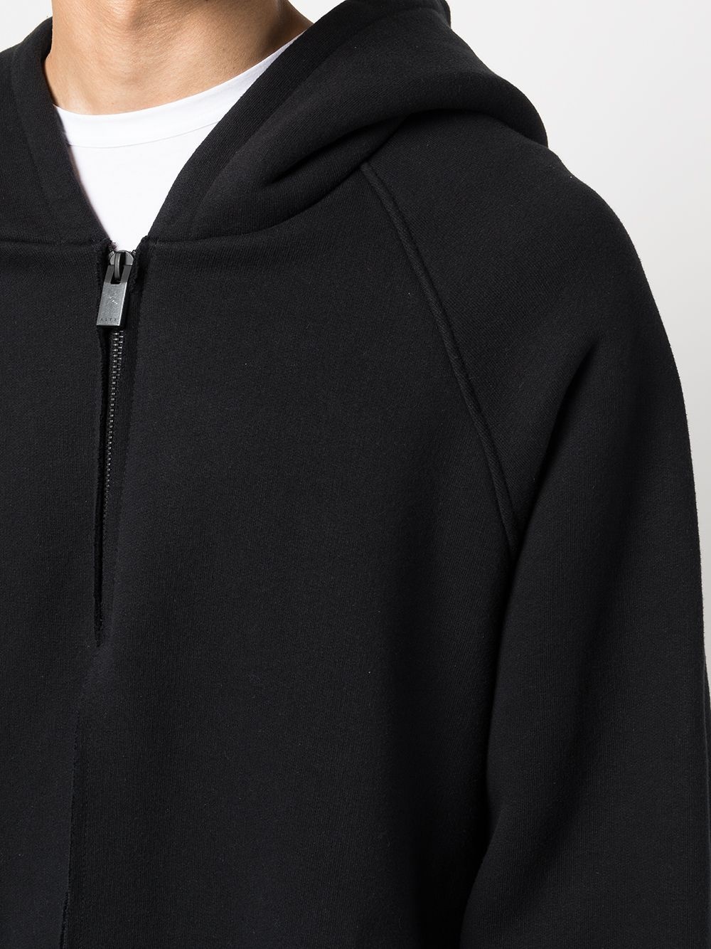 oversized zip-front hoodie - 5