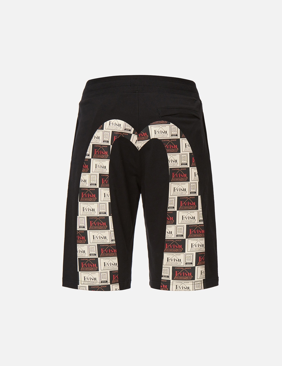 LABEL DAICOCK PRINT SWEAT SHORTS - 2