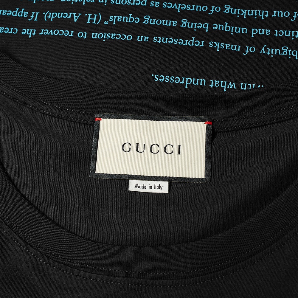 Gucci Mask Print Logo Tee - 2