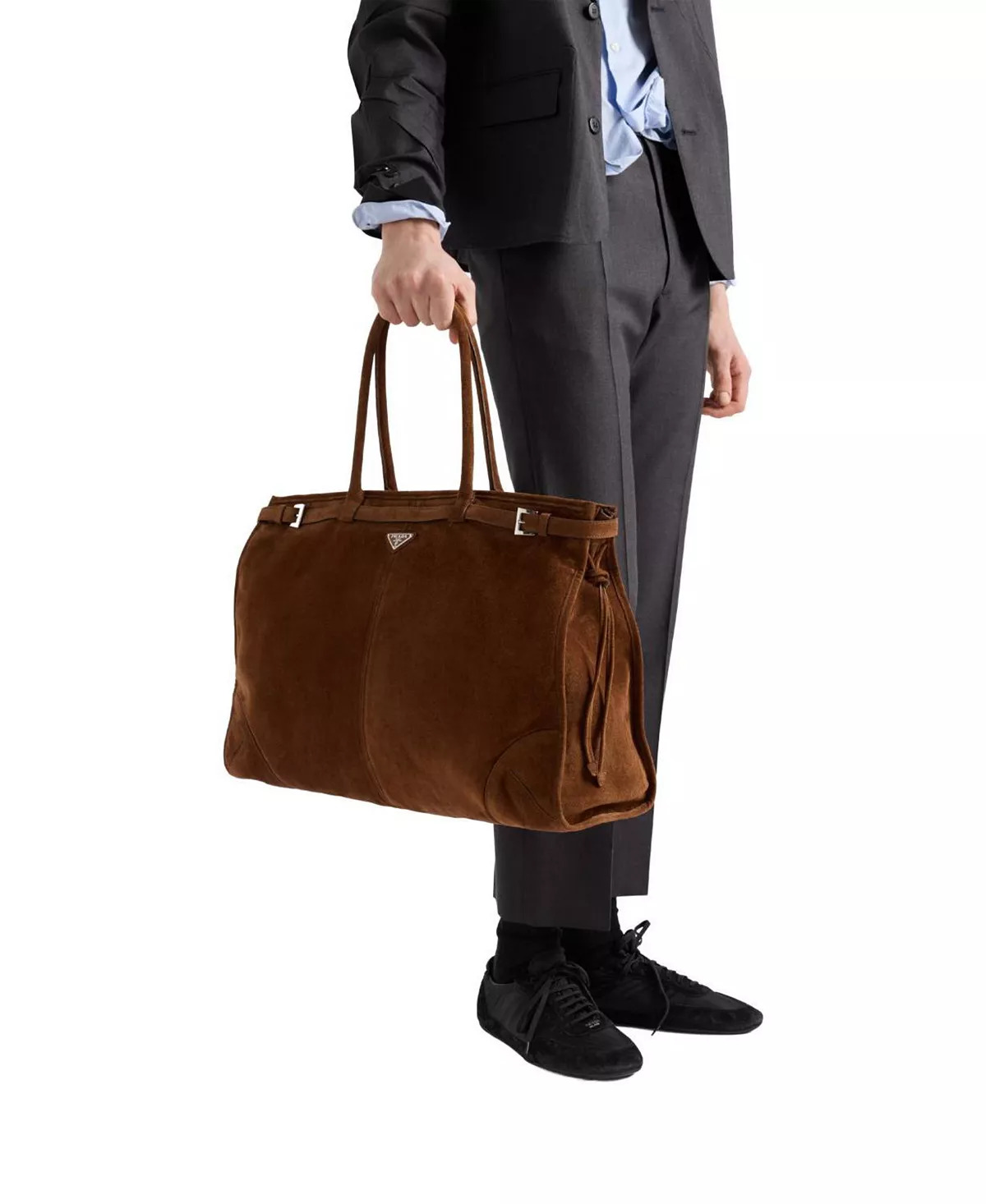 Suede Tote Bag - 3