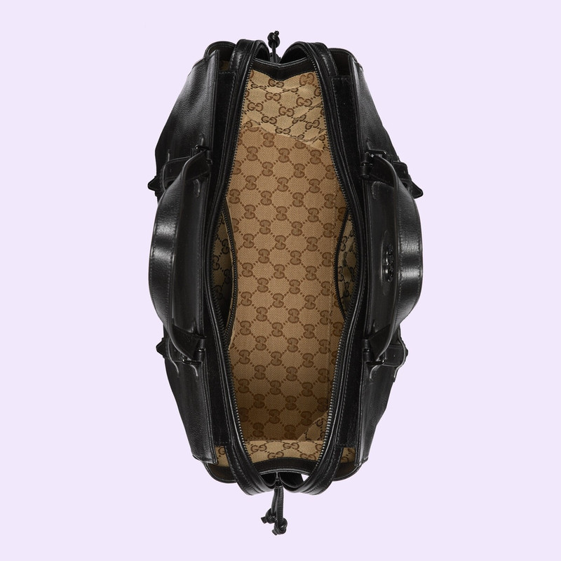 Medium tote bag with tonal Double G 8