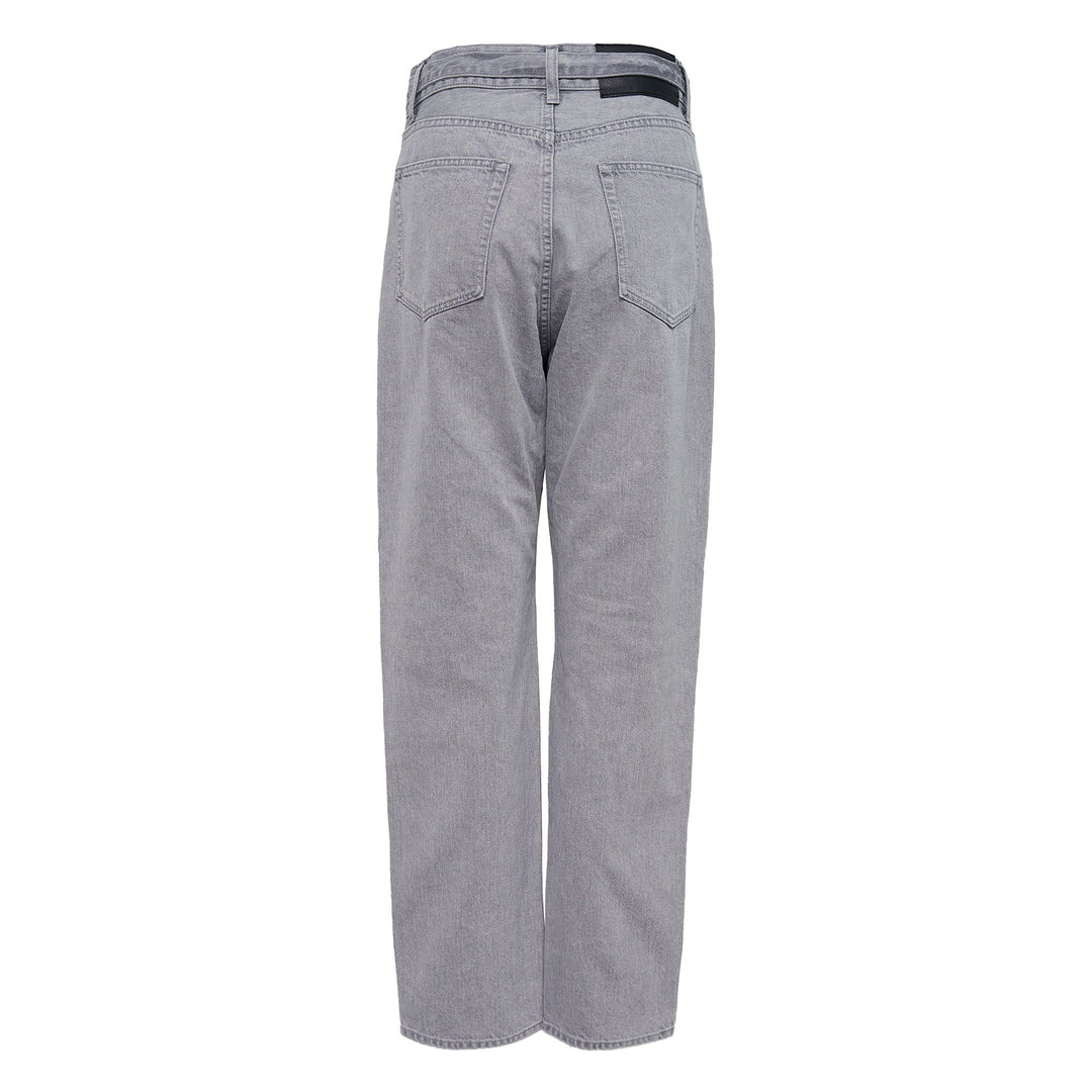 Straight Denim Pants - 2