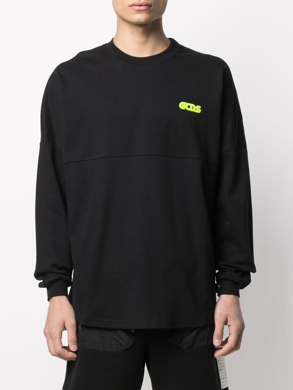 logo-print long-sleeved t-shirt - 4