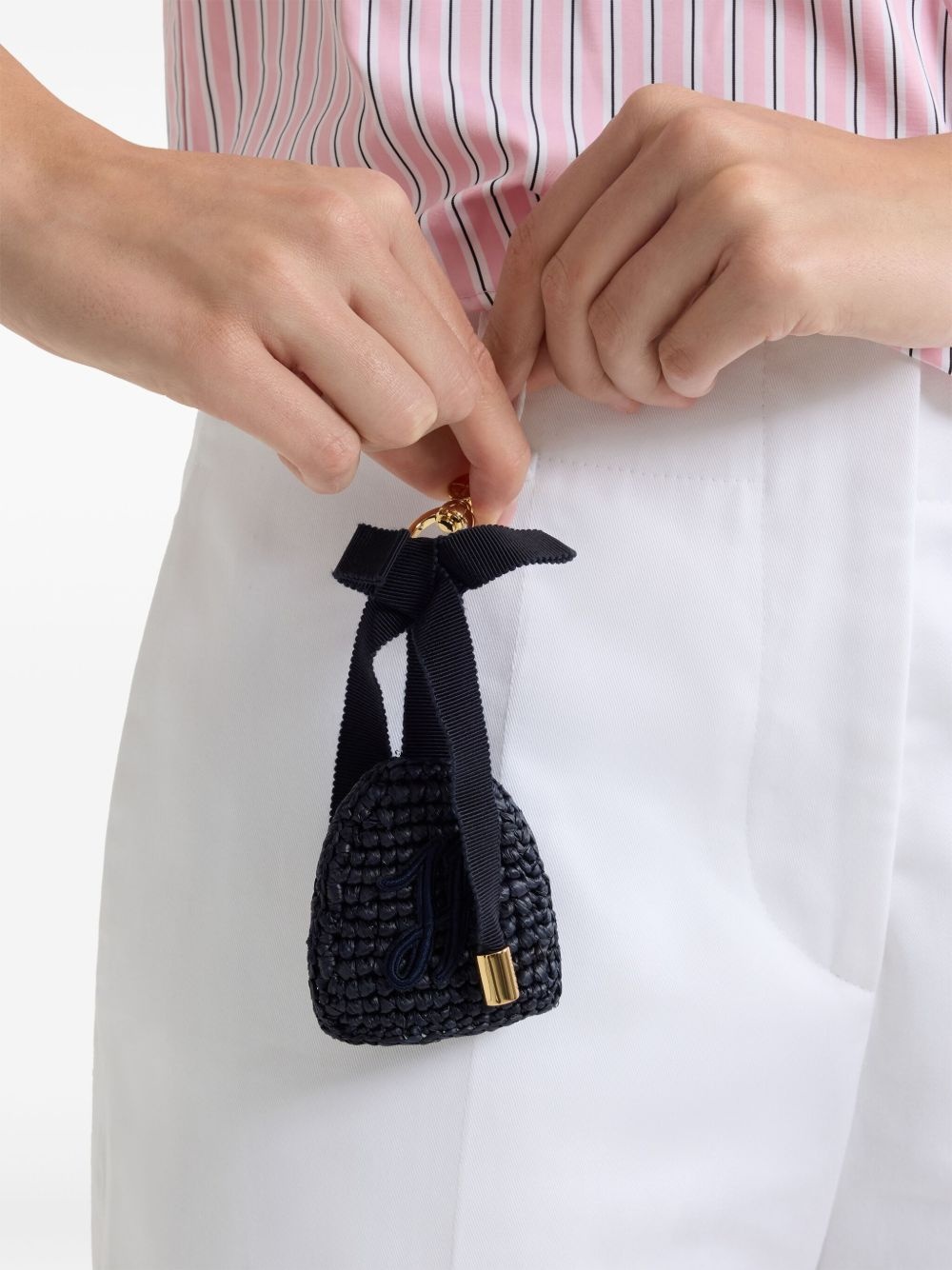 raffia keychain - 3