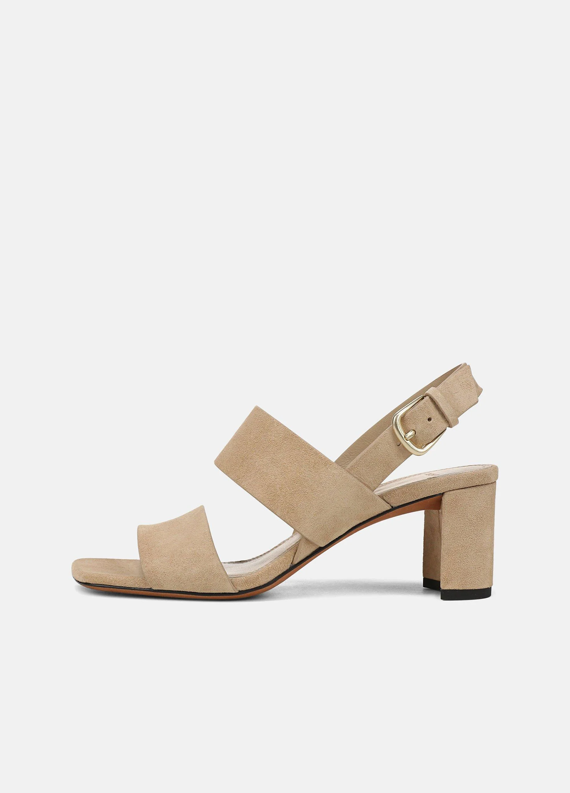 Oliana Suede Heeled Sandal - 1