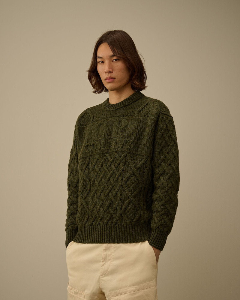 Wool Soft Shetland Crewneck Sweater 3