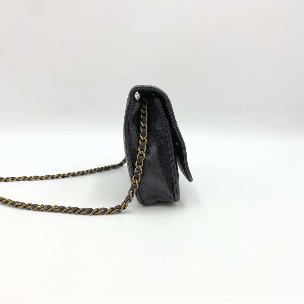 Chanel No.18 Black Camellia WOC Bag - 2