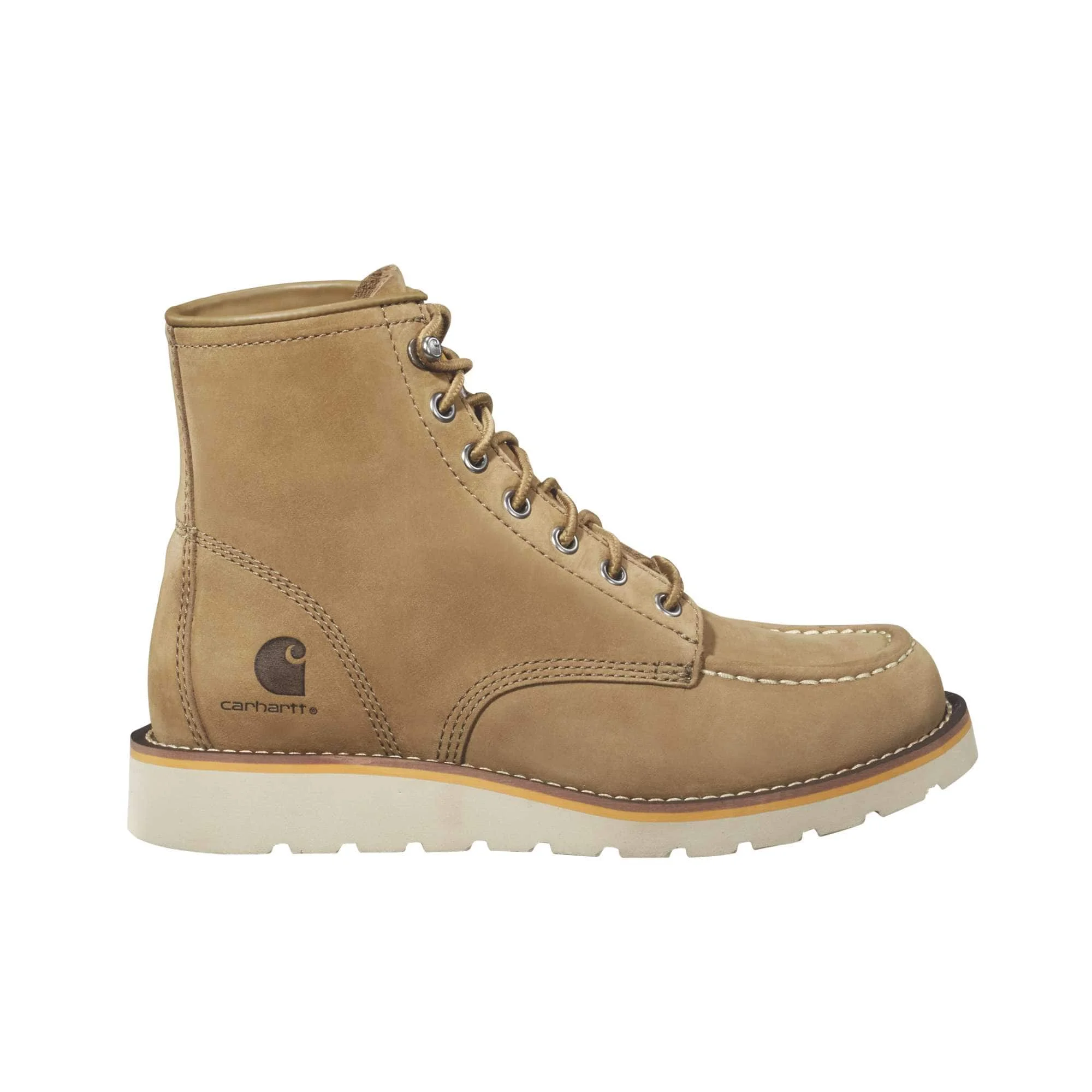Women's 6" Moc Toe Wedge Boot - 1