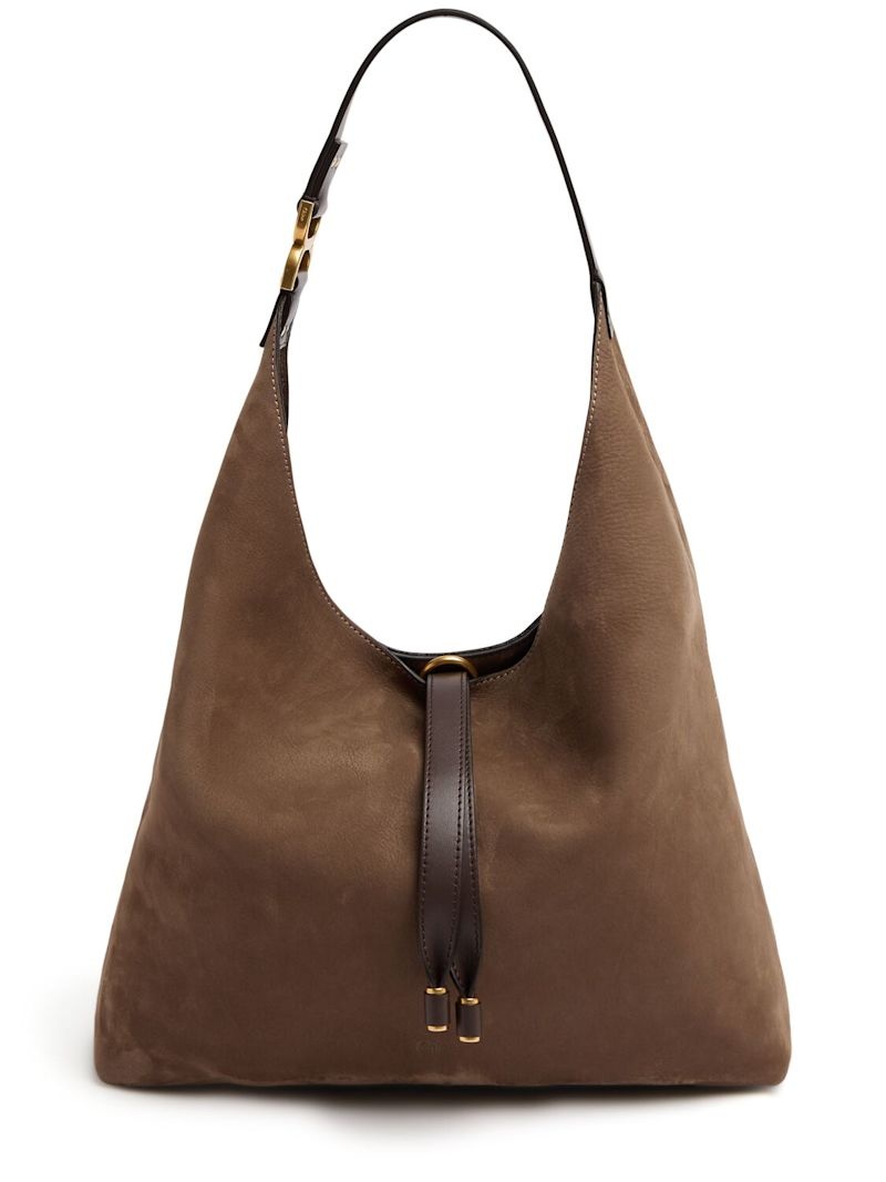 Marcie nubuck leather tote bag - 1