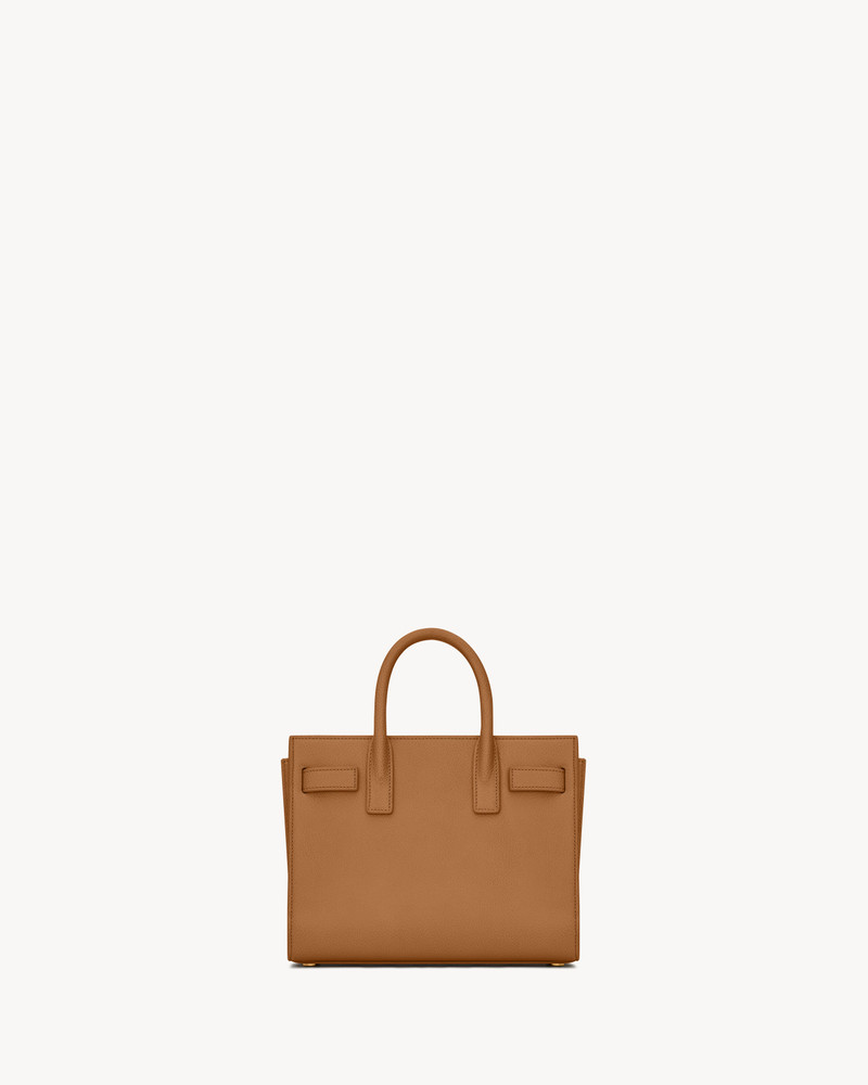 SAINT LAURENT SAC DE JOUR IN GRAINED LEATHER - NANO outlook