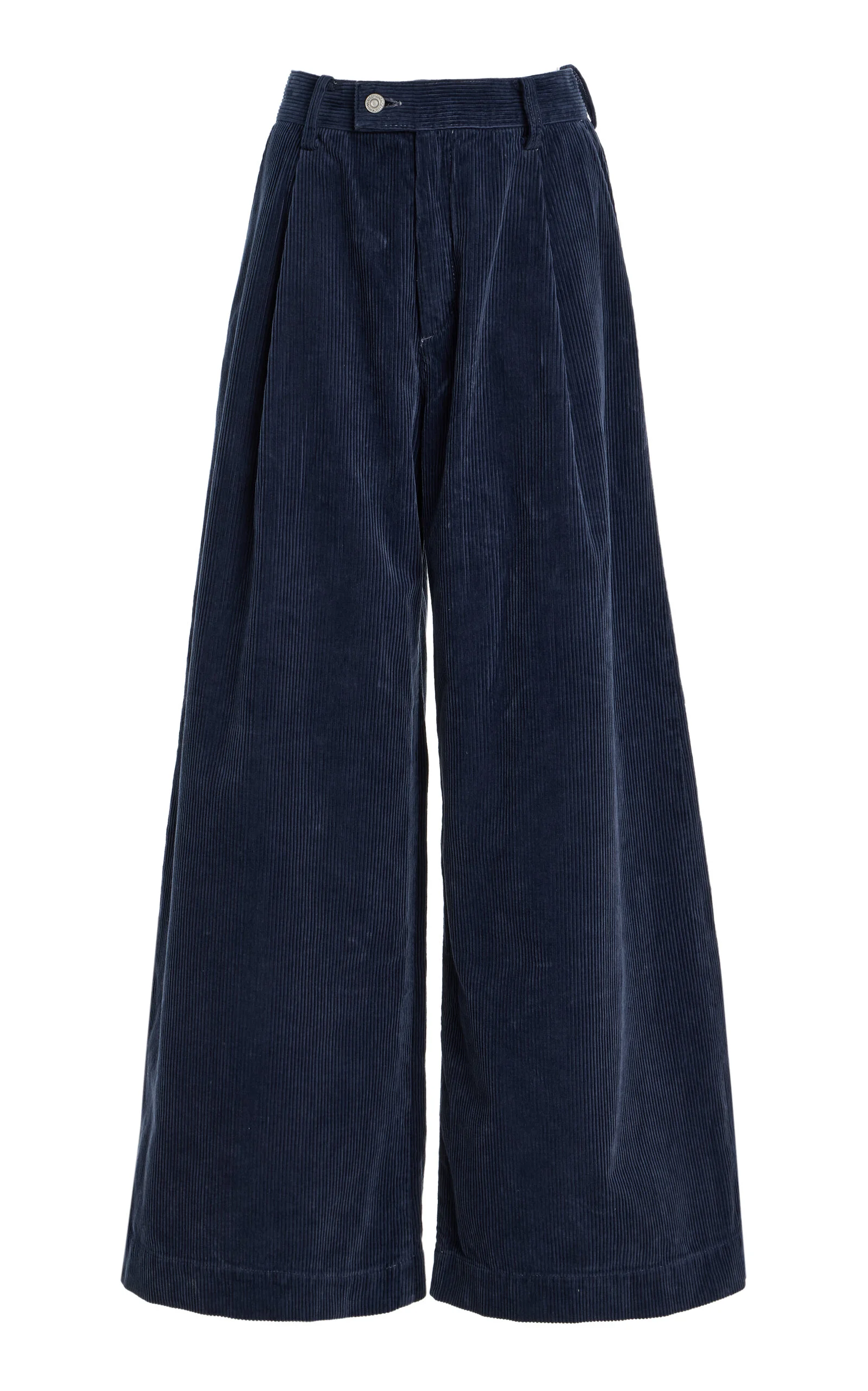 Kinston Low-Rise Flared Pants blue - 1