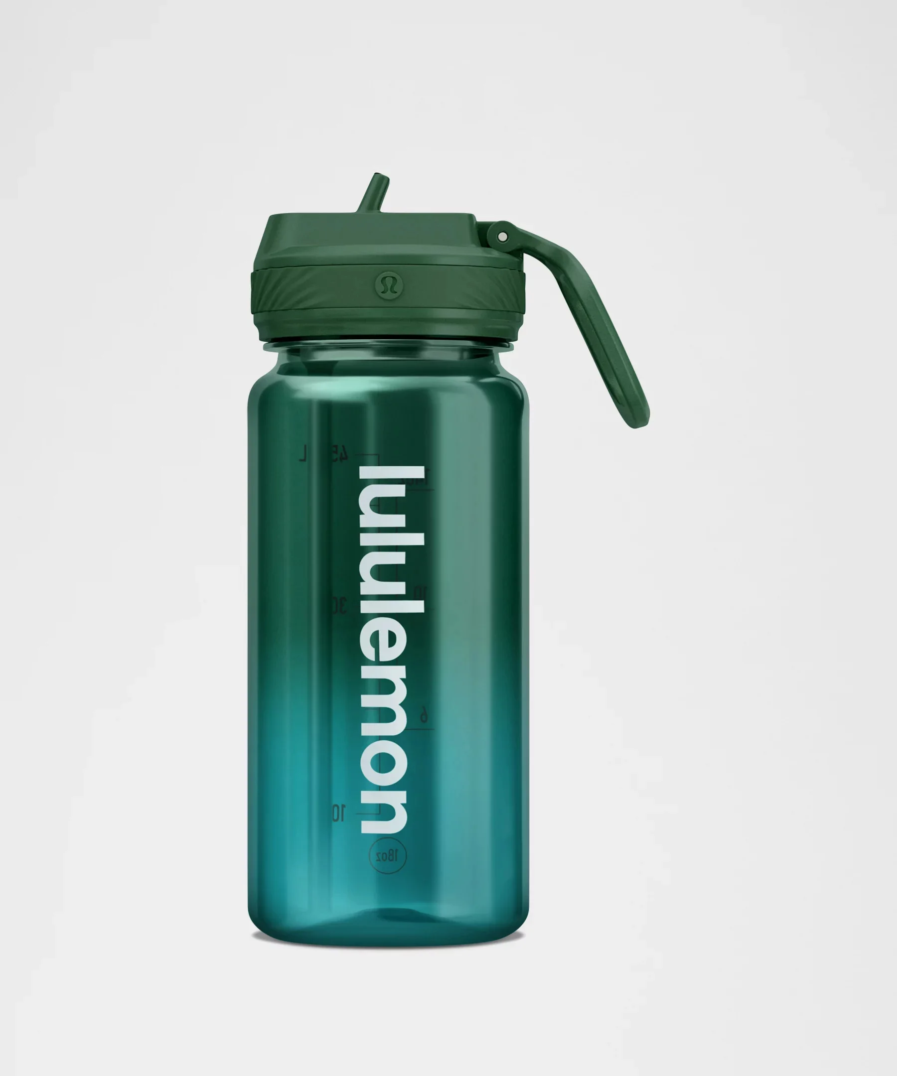 Back to Life Clear Bottle 18oz Straw Lid *Ombre - 1