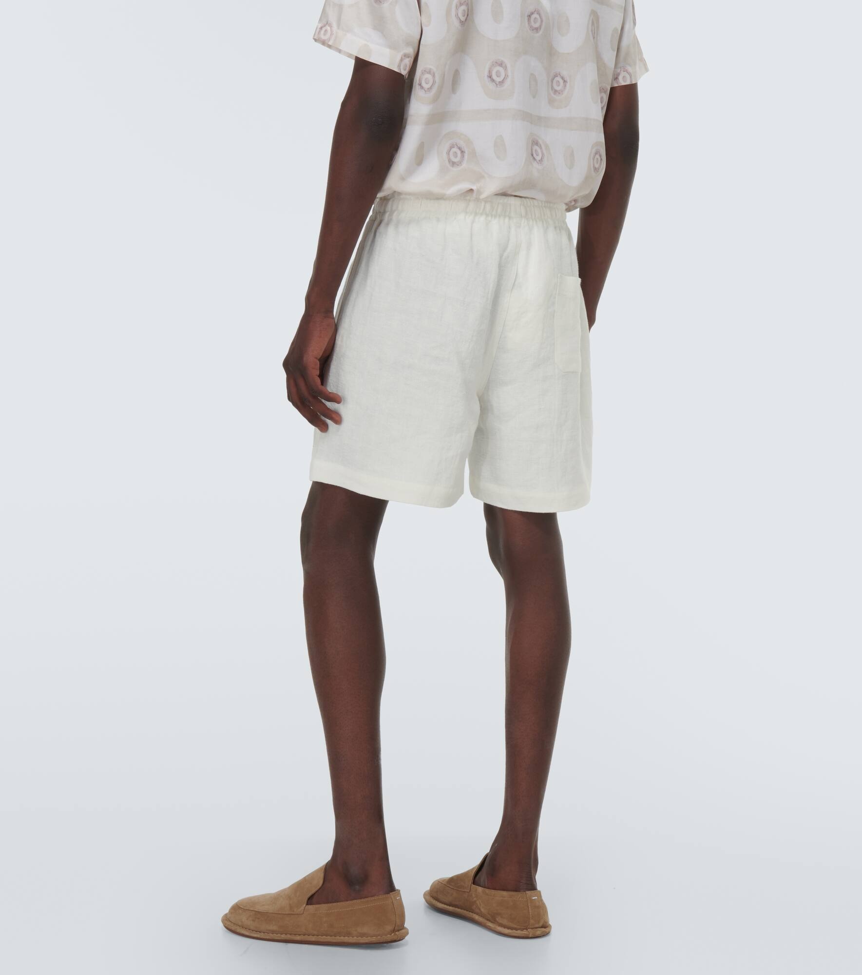 Linen shorts - 4
