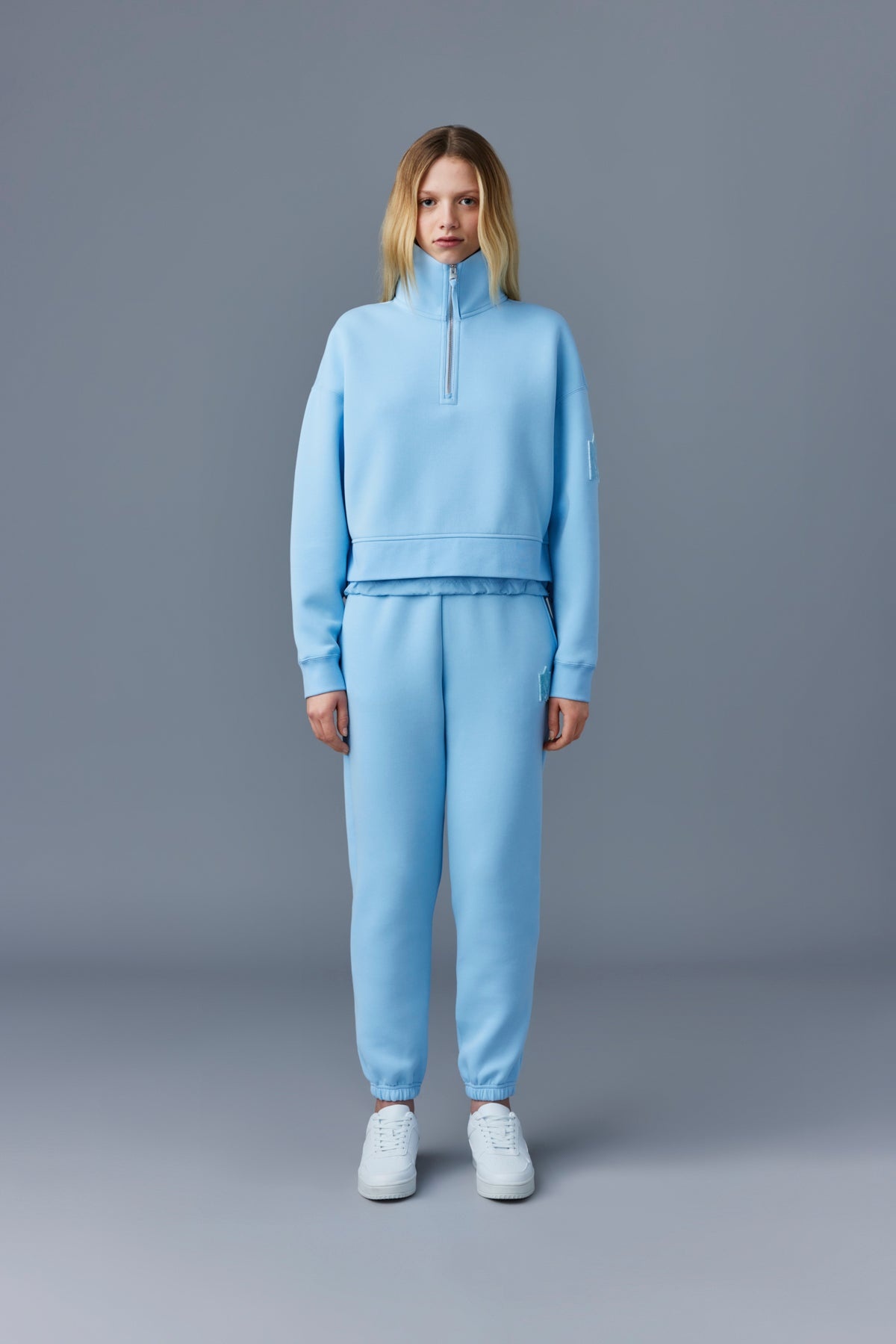MONROE Double-face jersey pullover for ladies - 2
