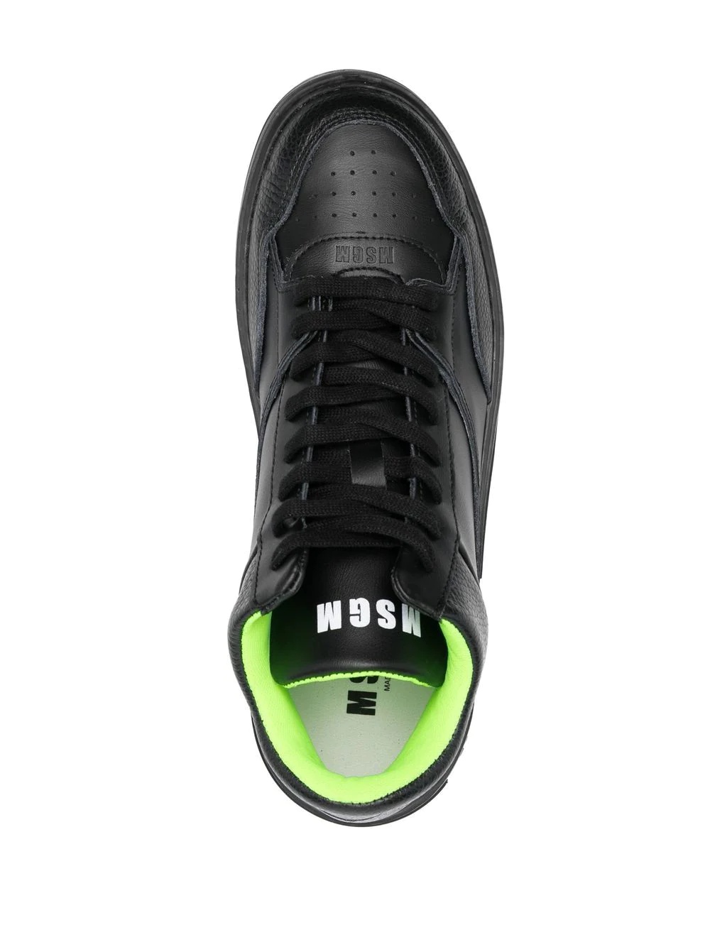 logo-print high-top sneakers - 4