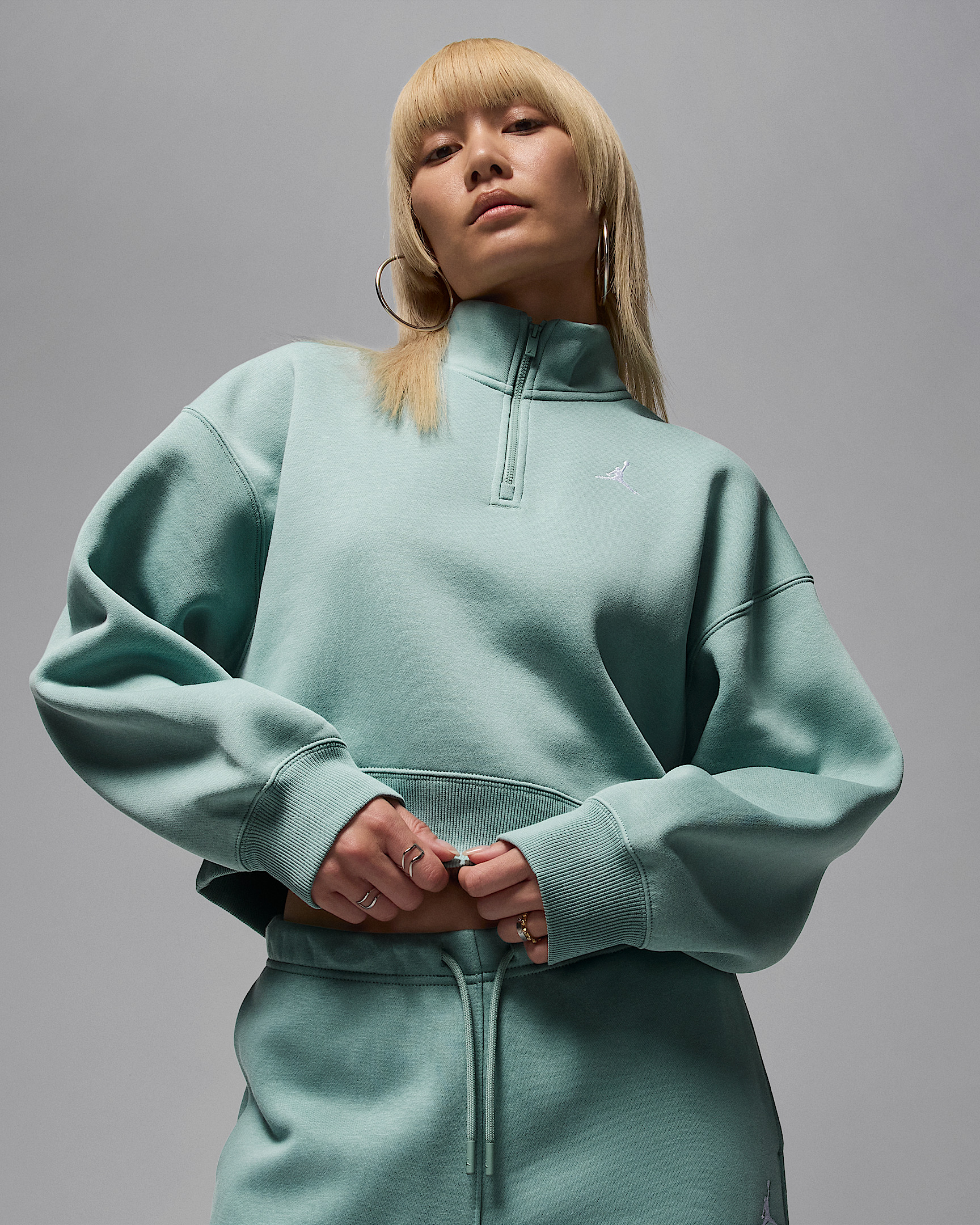 Jordan Brooklyn Fleece Women's 1/4-Zip Top - 1