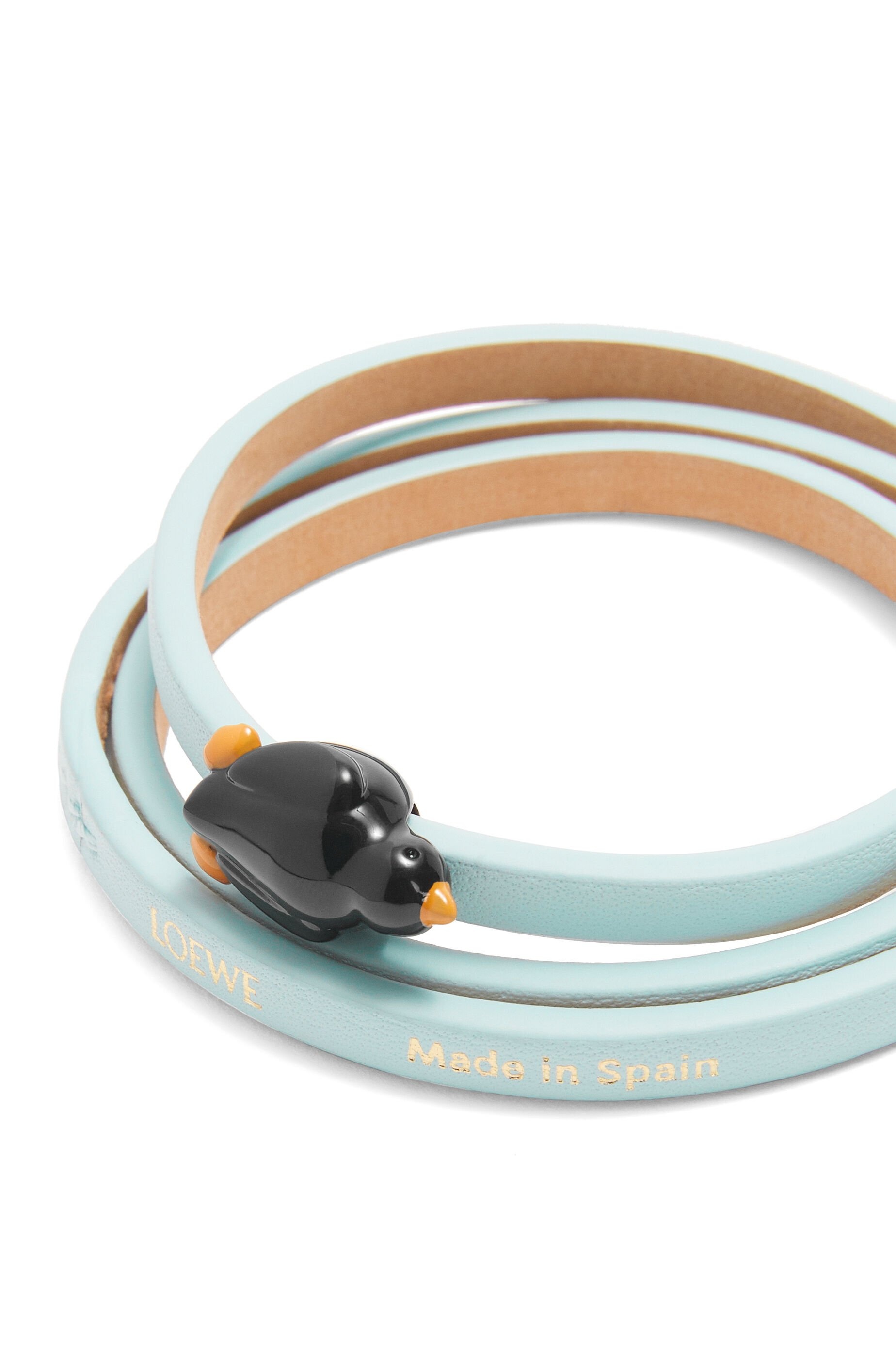 Penguin bracelet in calfskin - 3