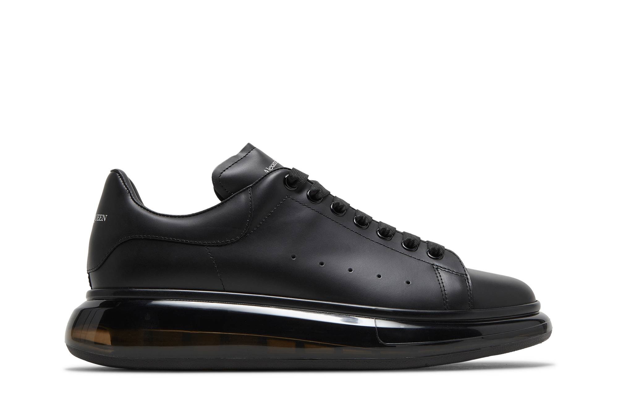 Alexander McQueen Oversized Sneaker 'Clear Sole - Black' - 1