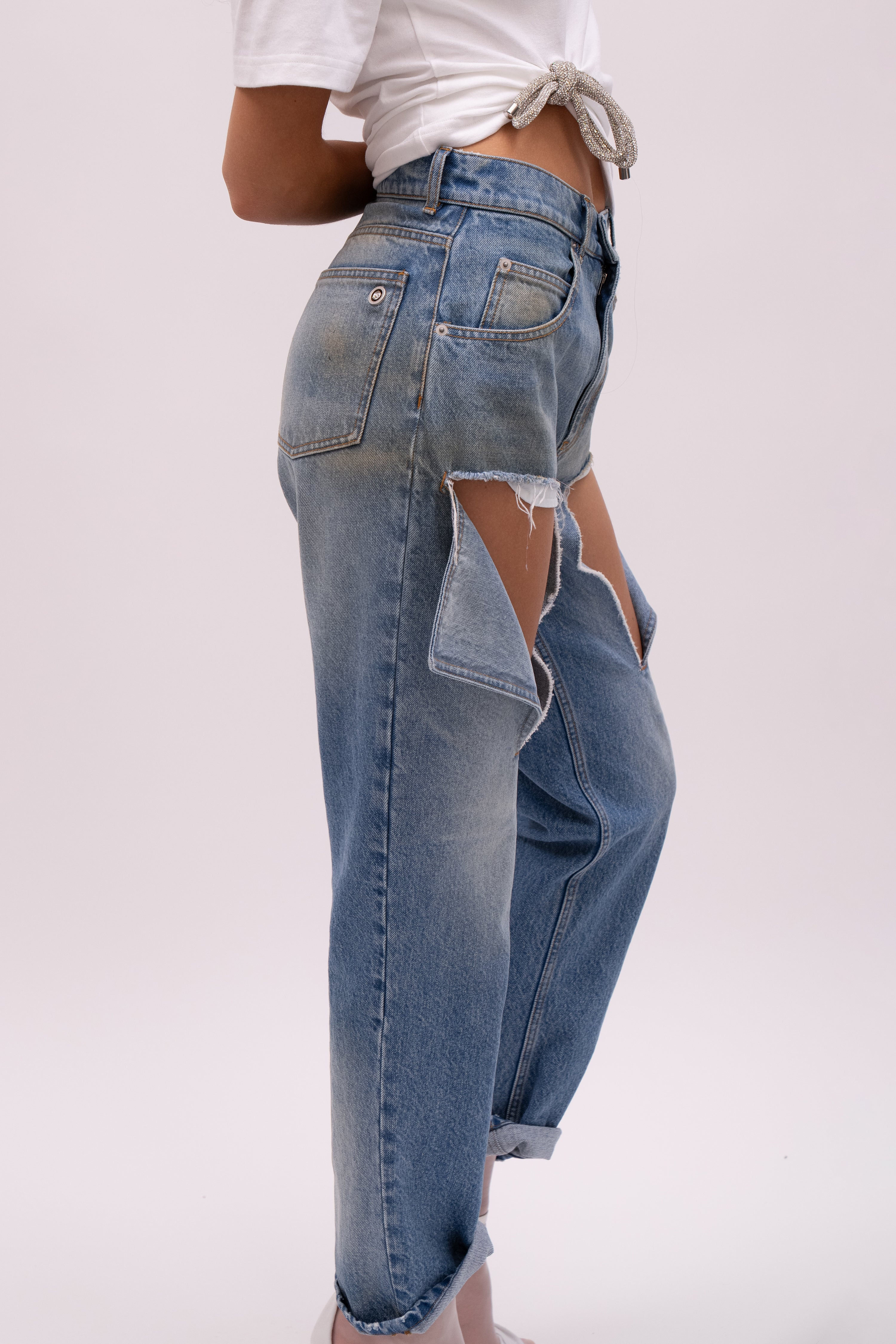THIGH SLASH JEAN - 3
