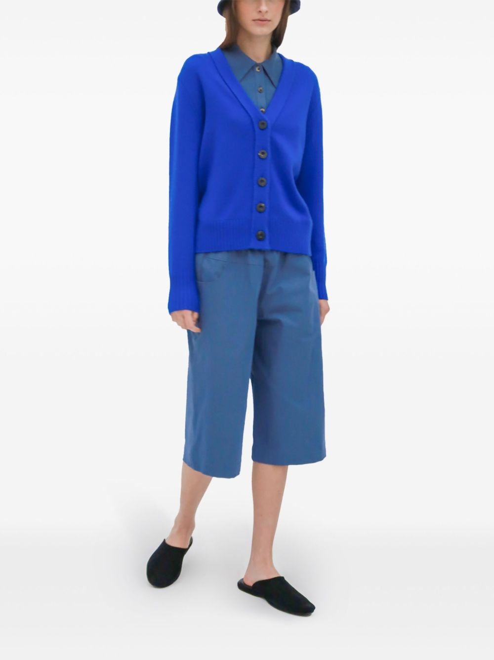 knee-length shorts - 2