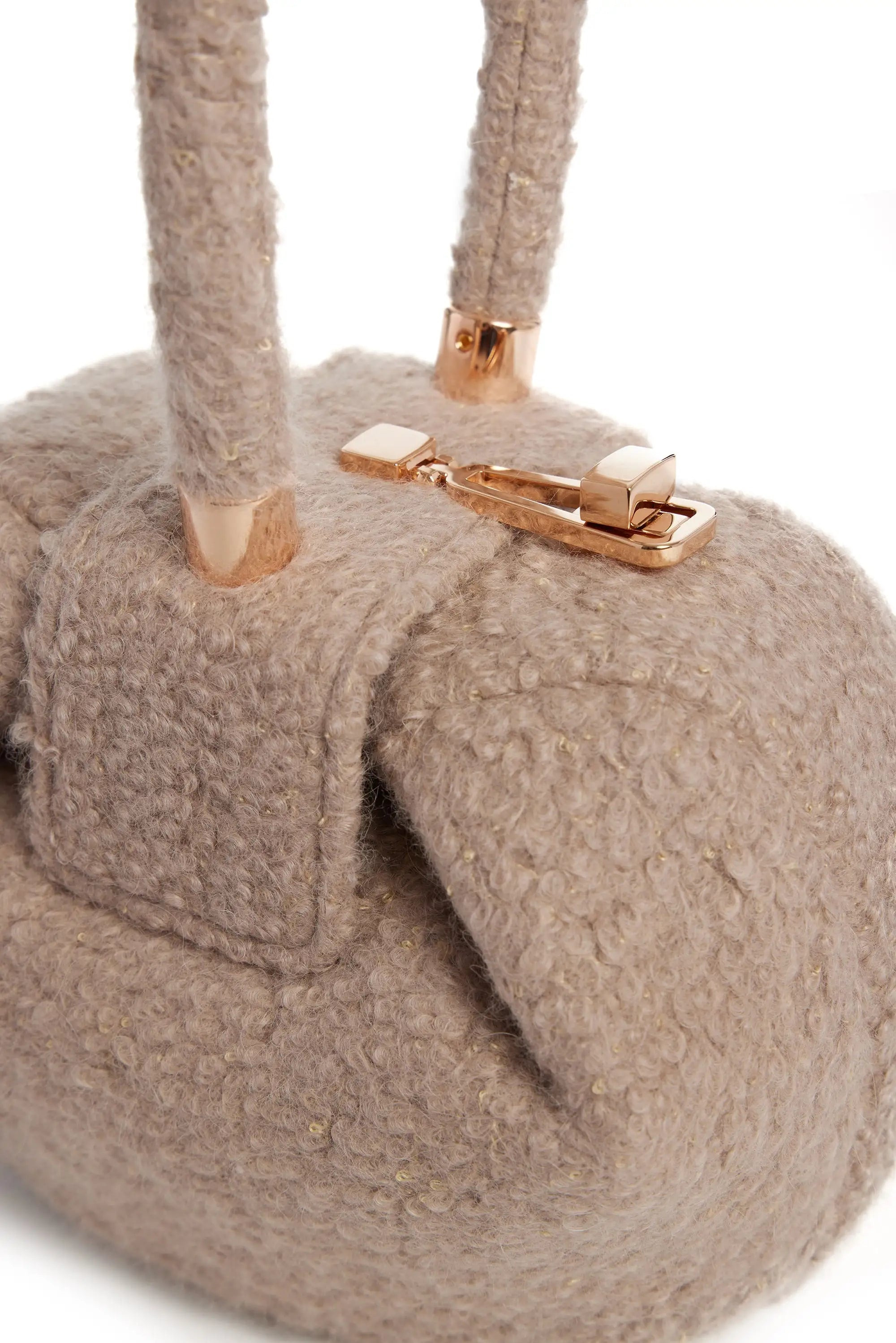 Demi Bag in Camel Cashmere Boucle - 5