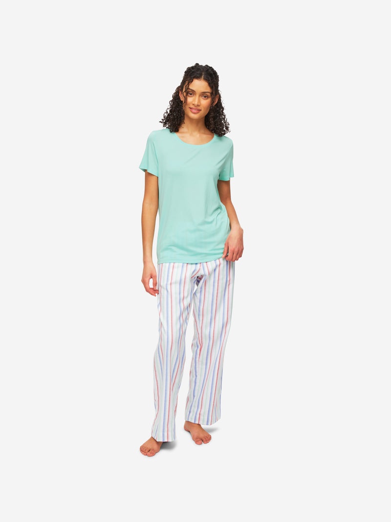 Women's Lounge Trousers Kelburn 28 Brushed Cotton Multi - 3