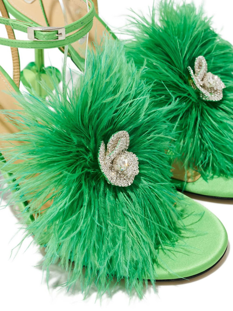 95mm crystal-embellished sandals 4