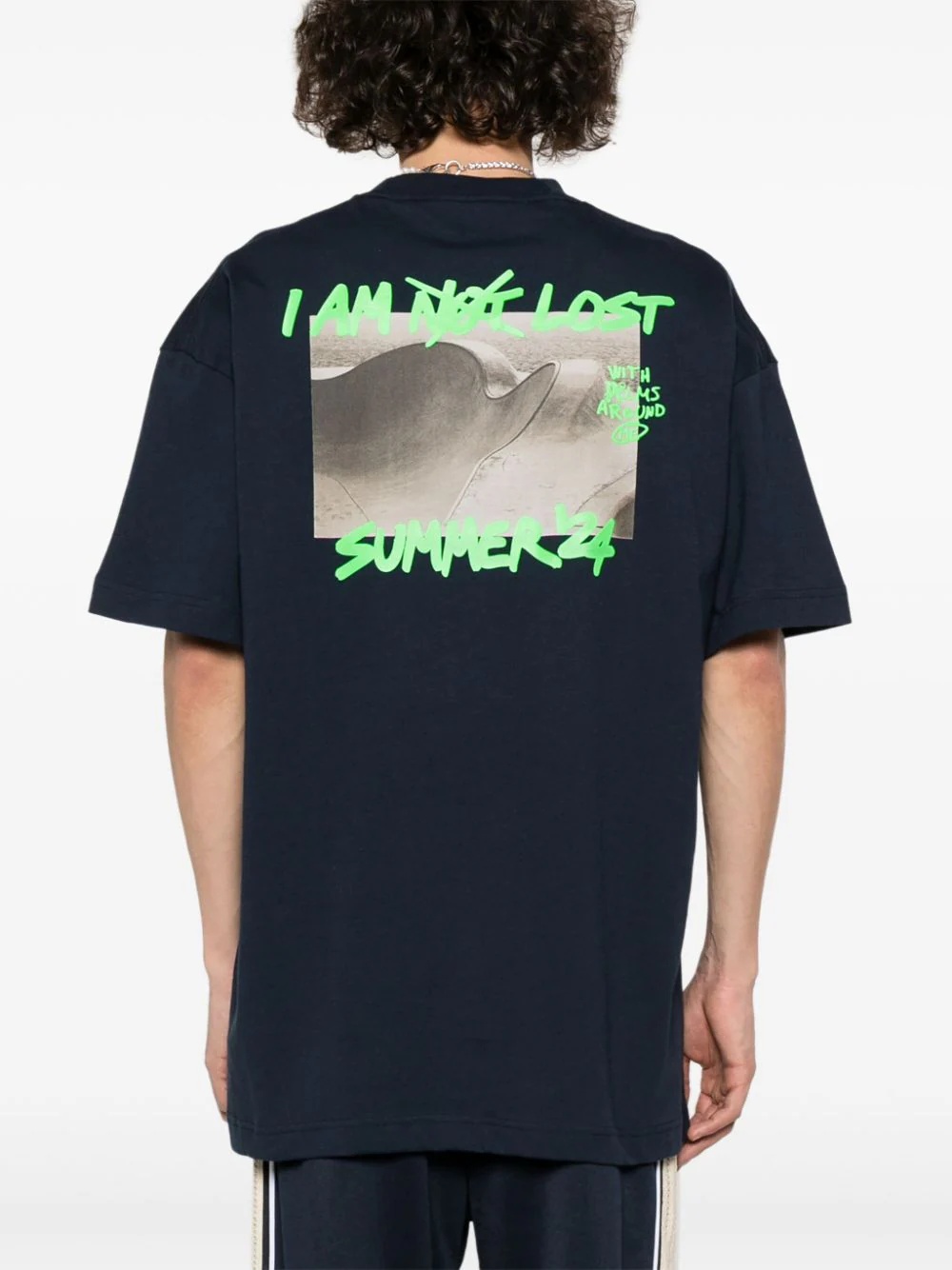PALM ANGELS Men I Am Lost Tee - 2
