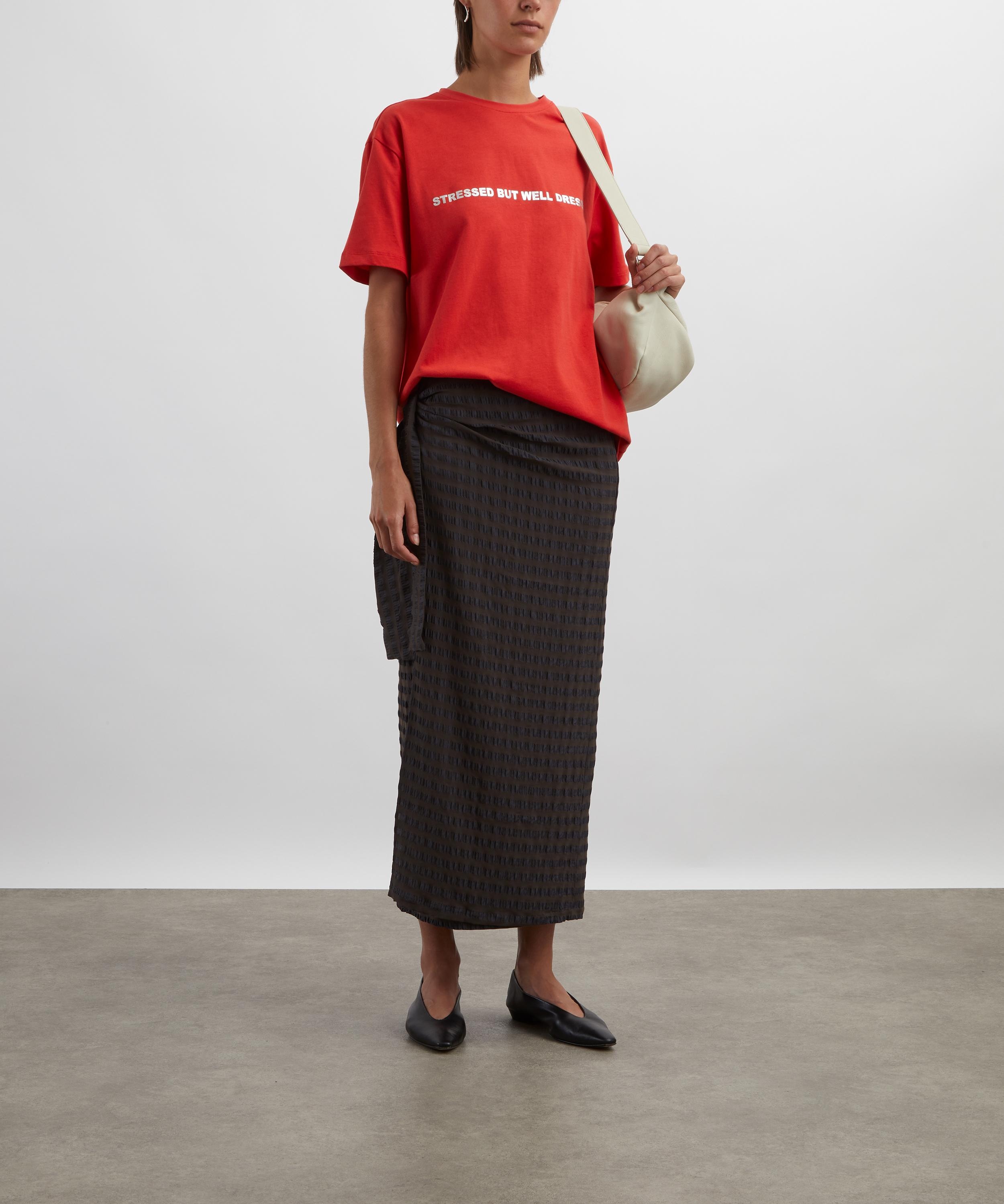 Long Wrap Skirt - 2