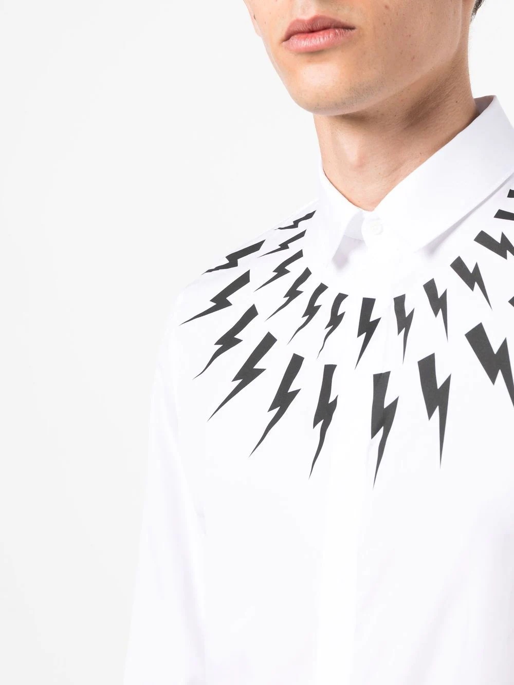 Thunderbolt print shirt - 5