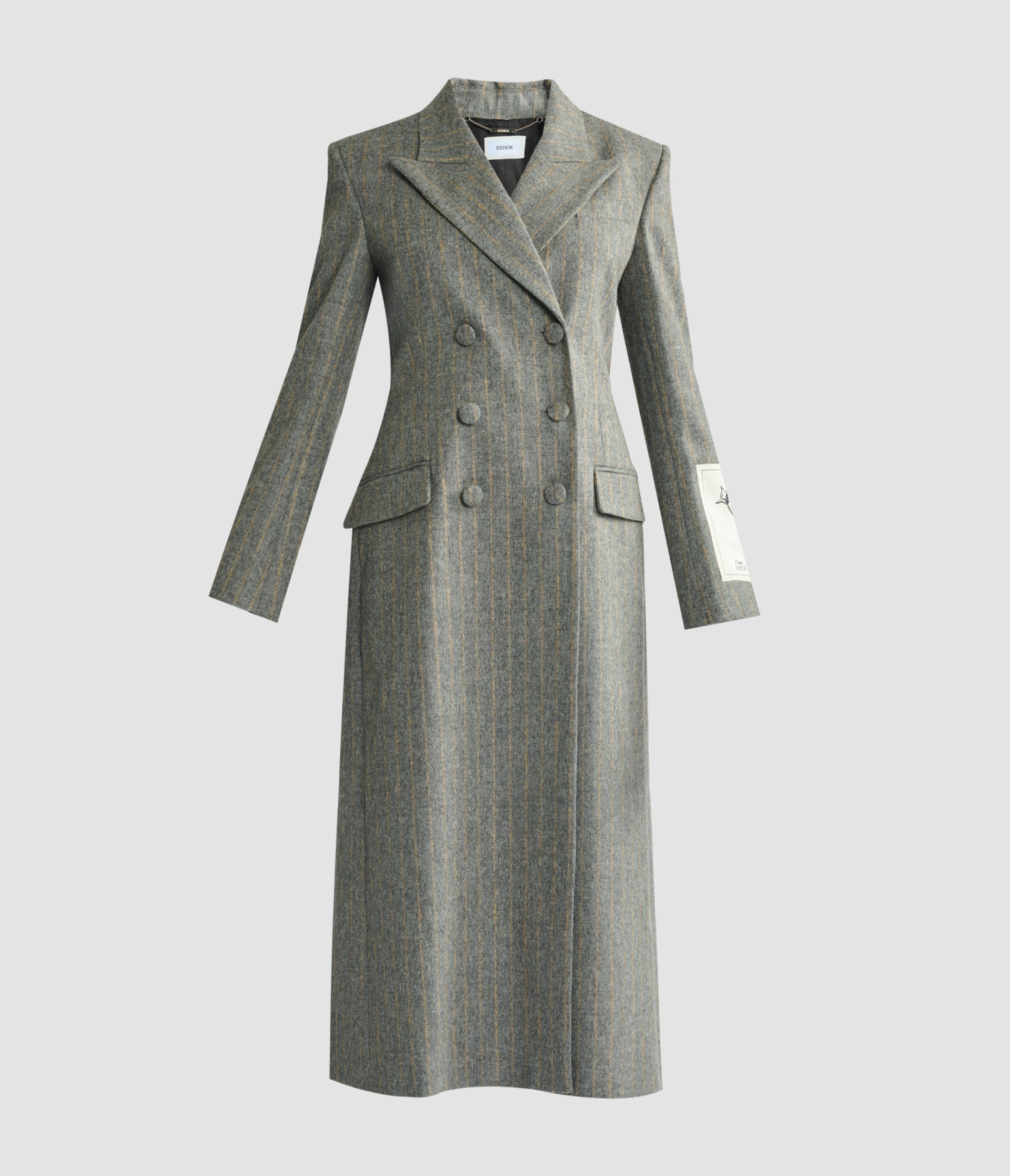PINSTRIPE TAILORED COAT - 2