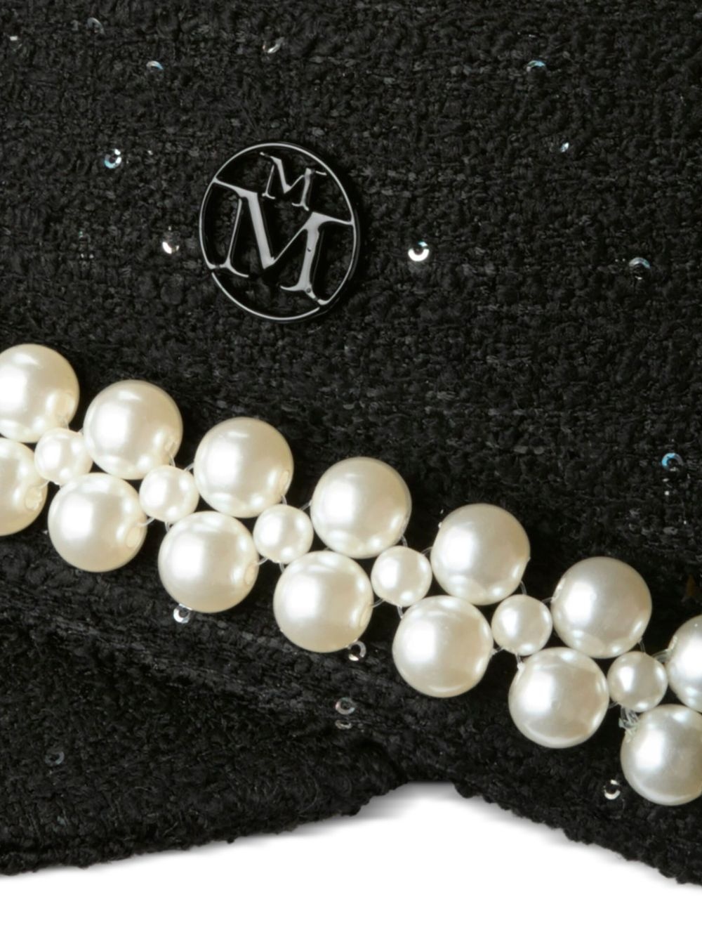 pearl-embellished cap - 2