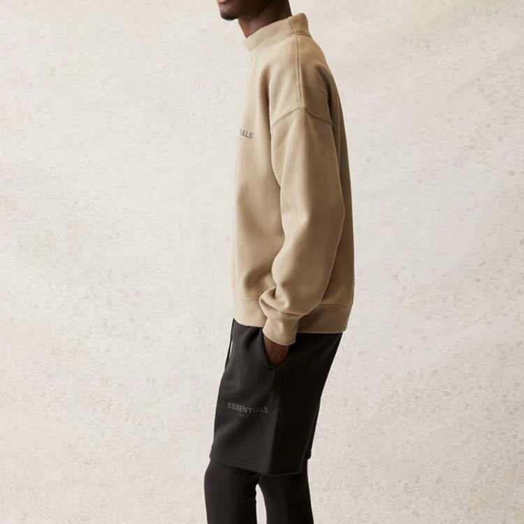 Fear of God Essentials SS21 Pull-Over Mockneck Moss FOG-SS21-582 - 6