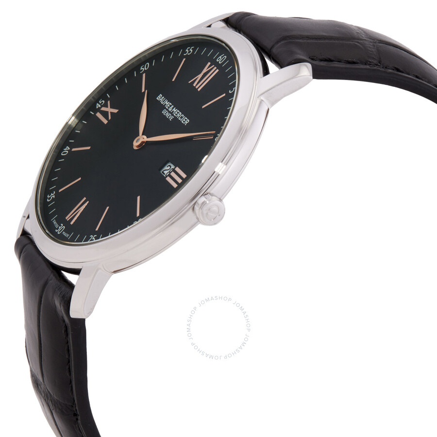 Baume Et Mercier - Baume et Mercier Classima Quartz Black Dial Men's Watch M0A10127 - 2