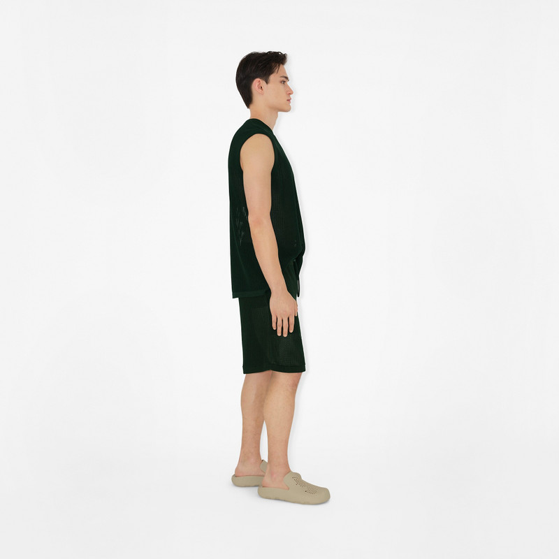 Cotton Mesh Shorts 3