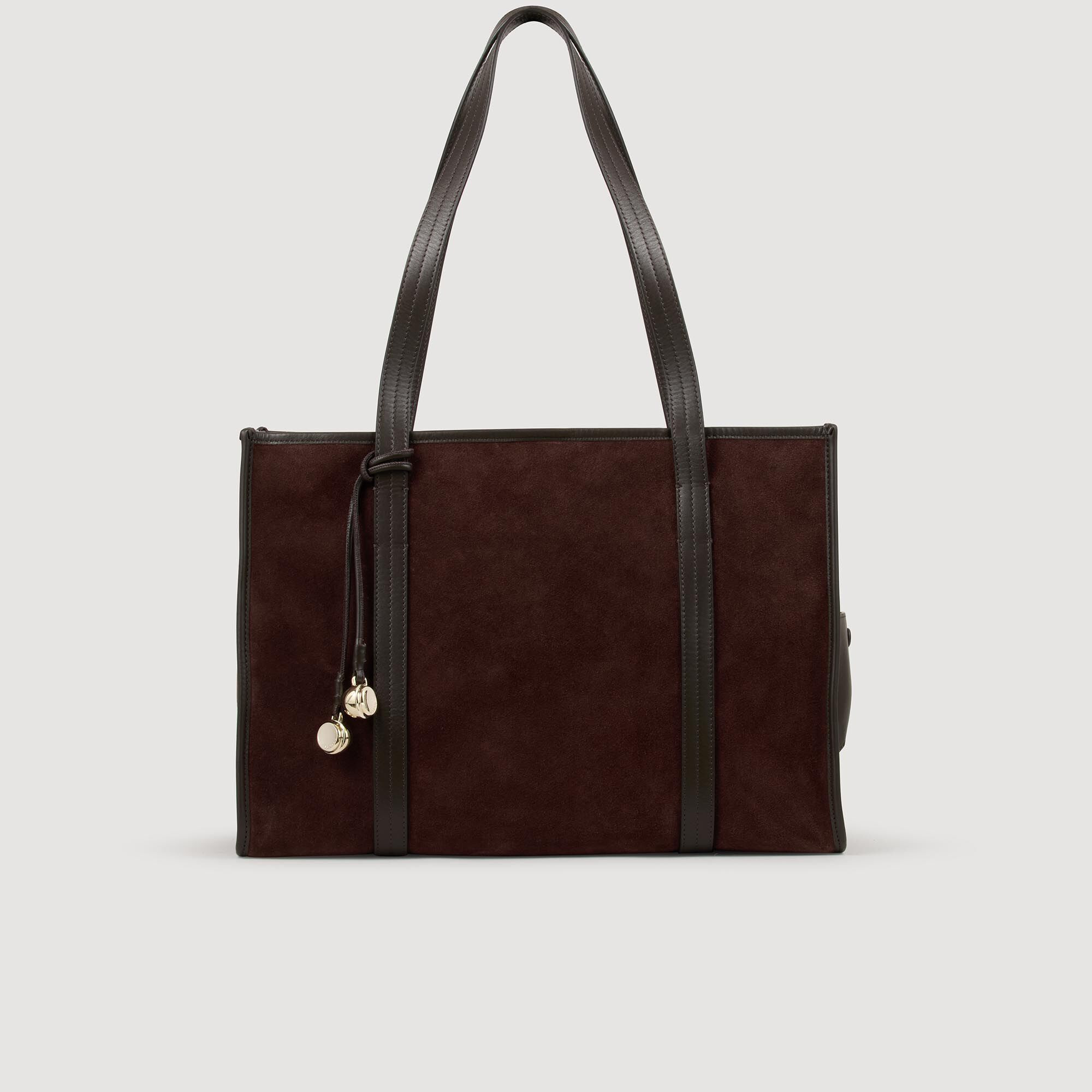 SOFT SUEDE SHOPPING BAG - 6