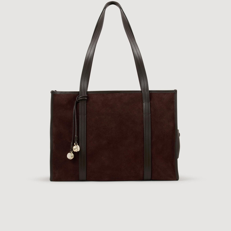 SOFT SUEDE SHOPPING BAG 1