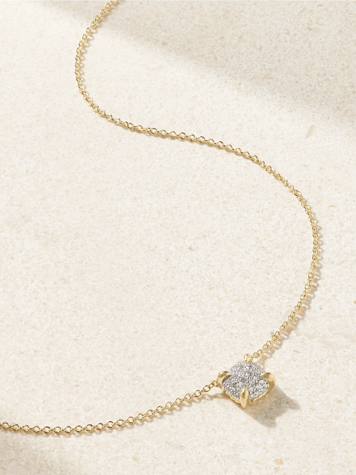 Châtelaine 18-karat Gold Diamond Necklace - 1