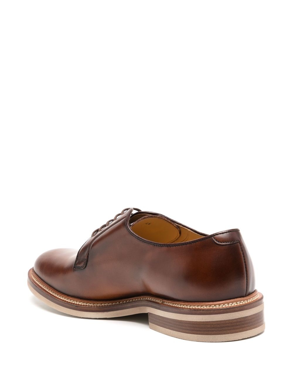 CALFSKIN DERBY SHOES - 3