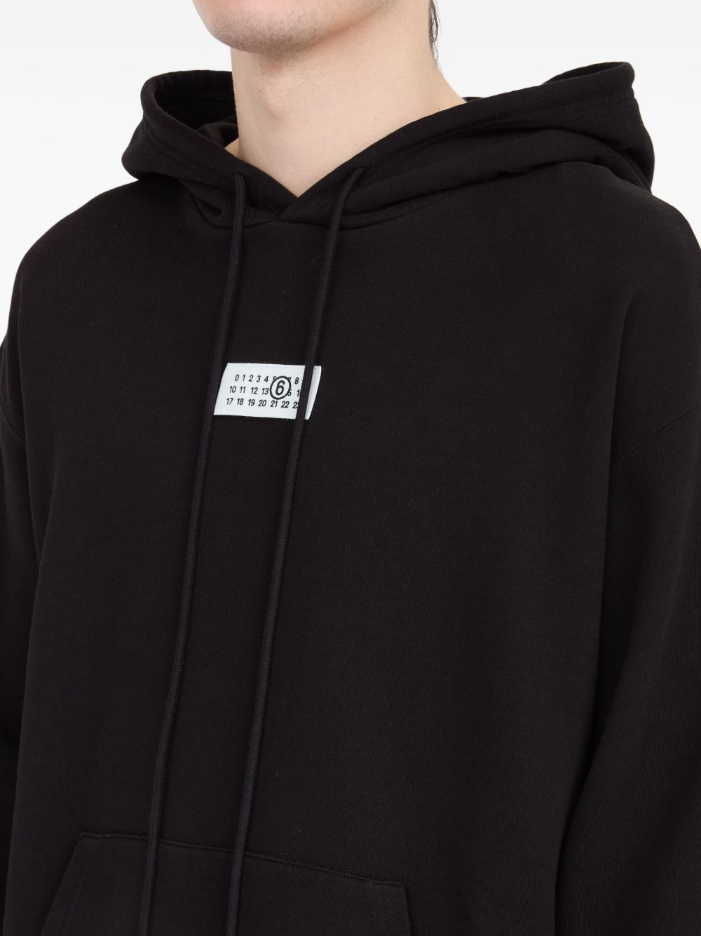 MM6 Maison Margiela logo hoodie - 7