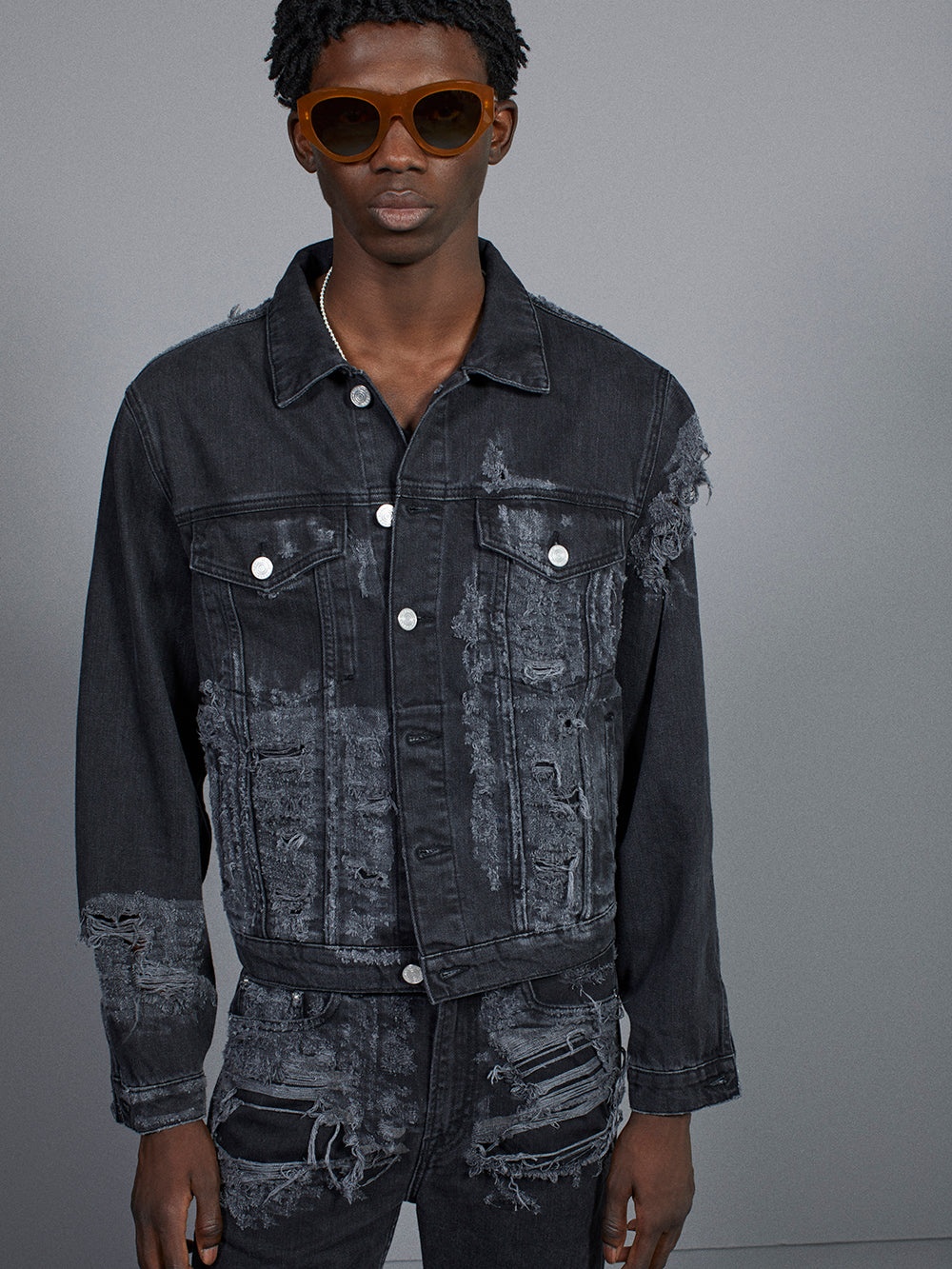 Denim Trucker Partial Destruction in Durban Destruct - 2