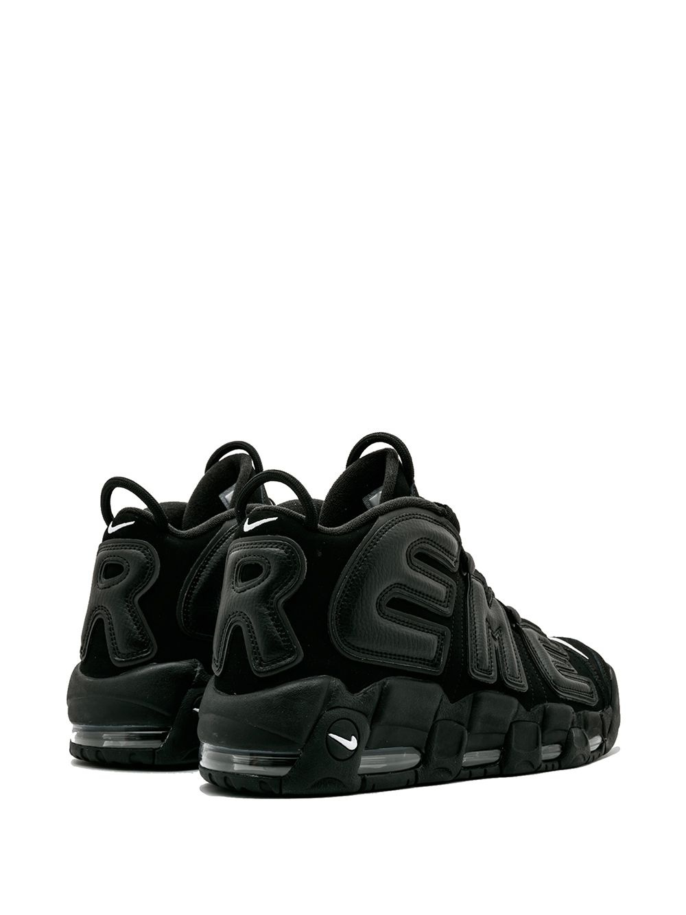 x Supreme Air More Uptempo "Suptempo Black" sneakers - 3