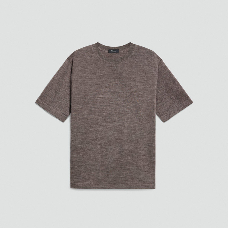 Relaxed Sweater Tee in Regal Wool 1