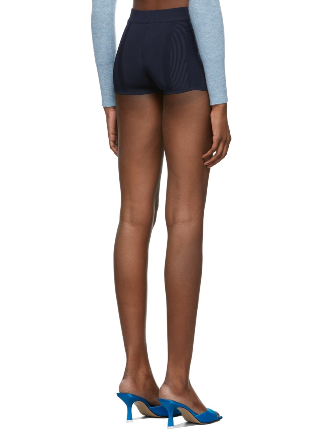 Navy 'Le Short Basgia' Shorts - 3
