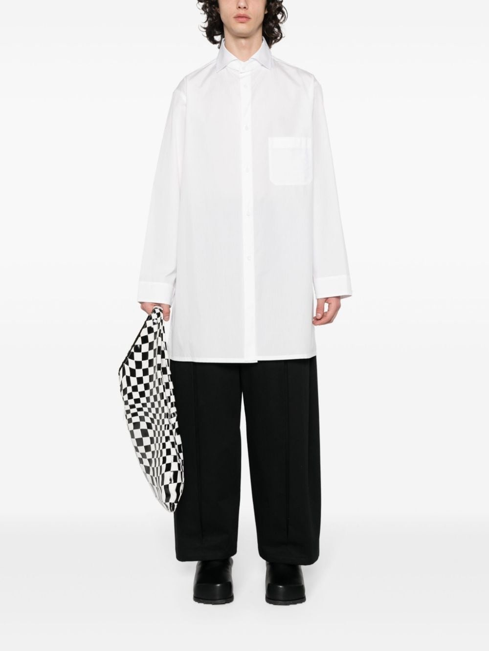 cotton poplin shirt - 2