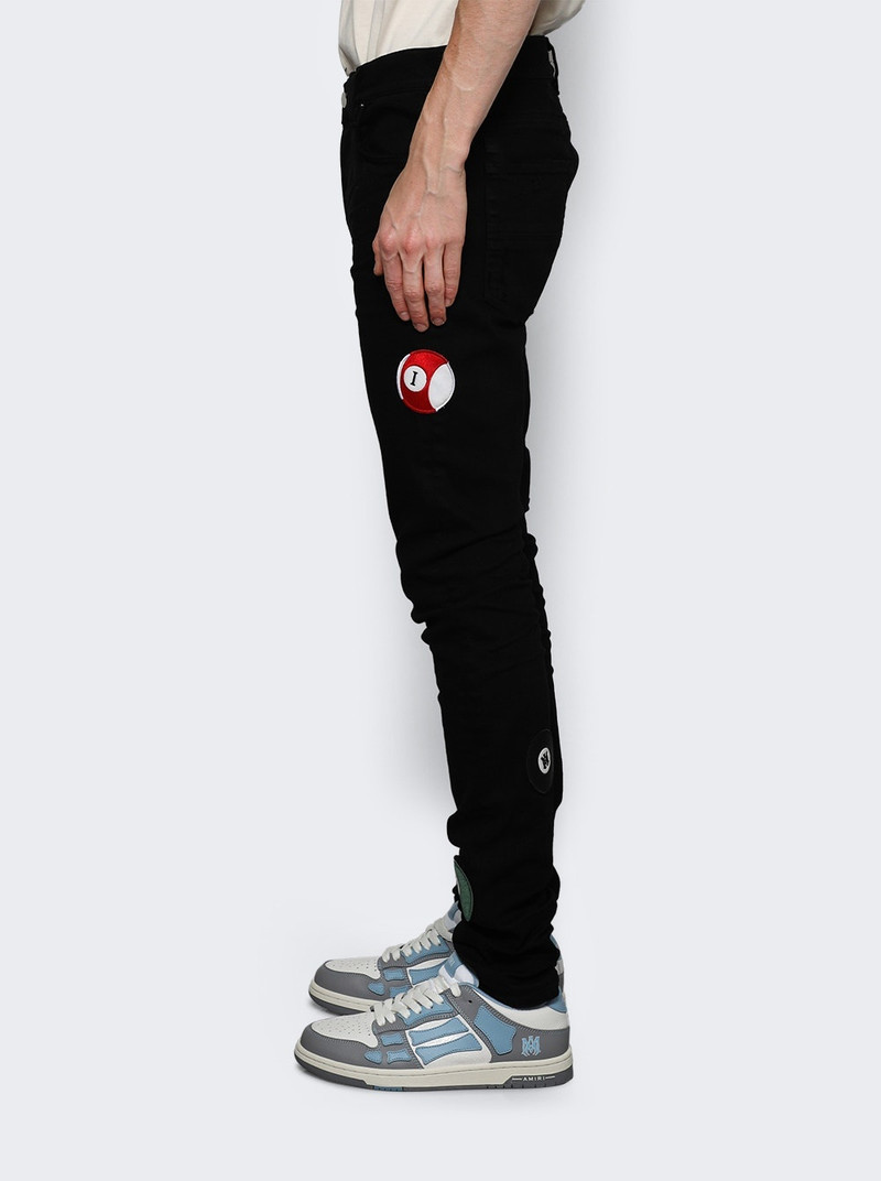 Pool Ball Skinny Jean Black 4