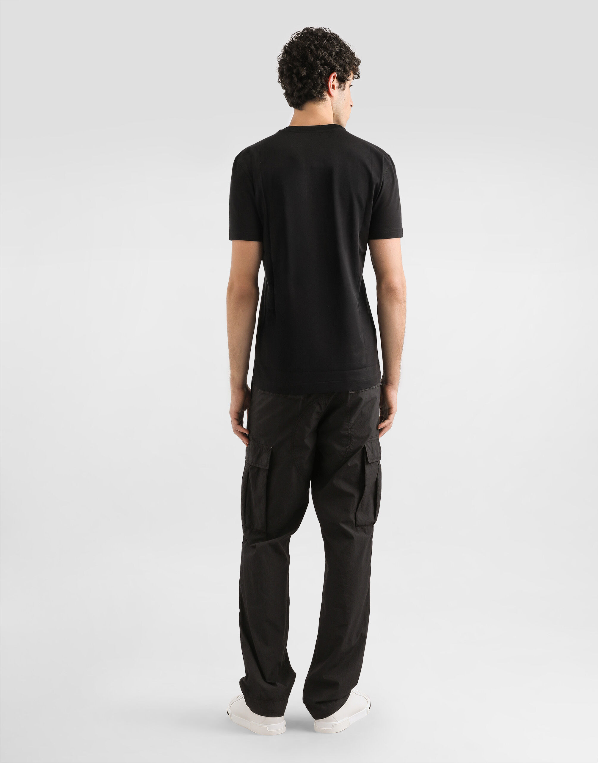 Cotton t-shirt with embroidery - 3
