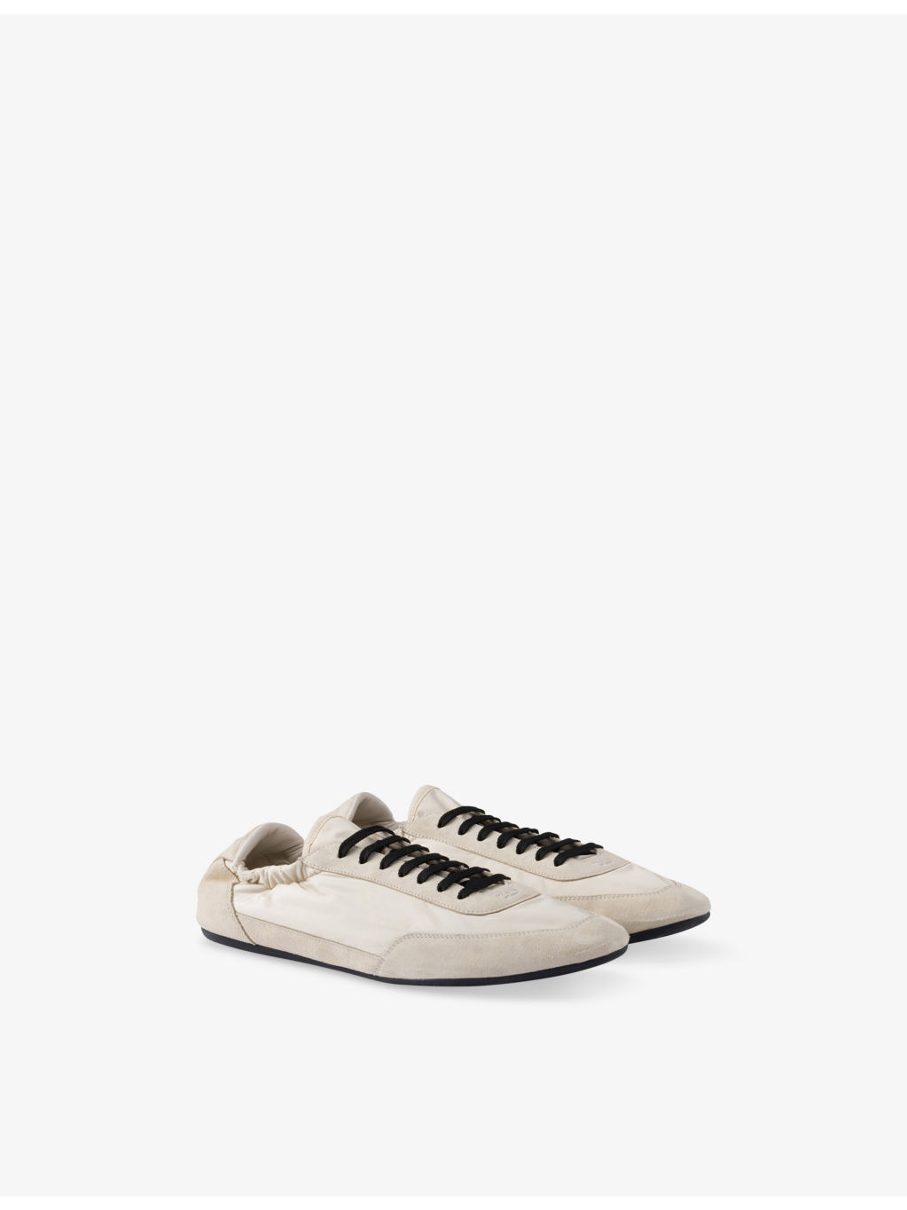 Collapse Re-Nylon and Suede Low-Top Trainers - 4